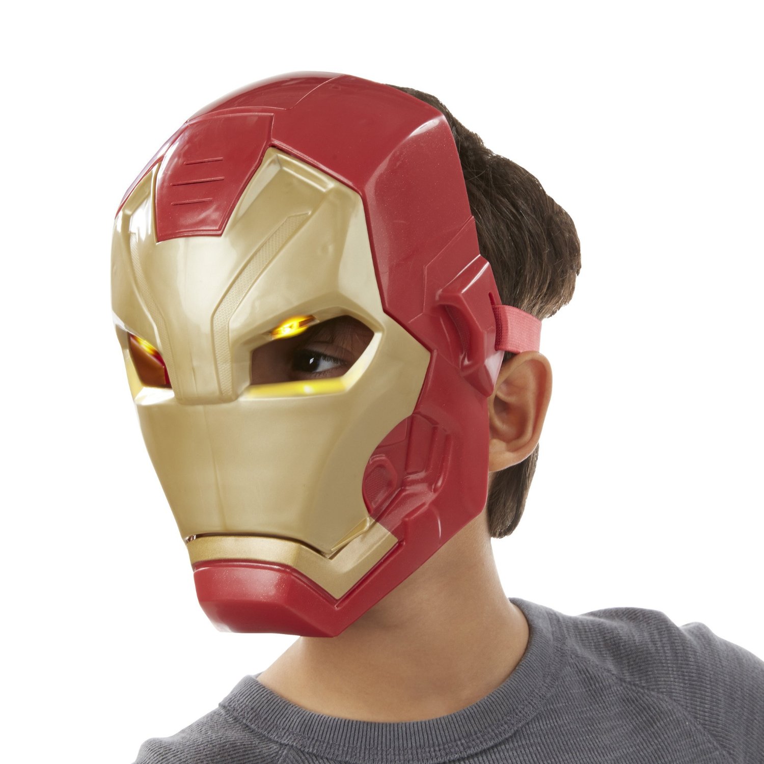 Электронная маска Железного человека из серии «Мстители»  